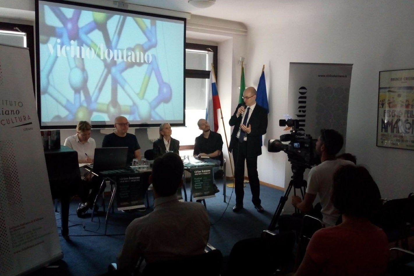 Presentazione del festival all’Istituto Italiano di Cultura a Lubiana