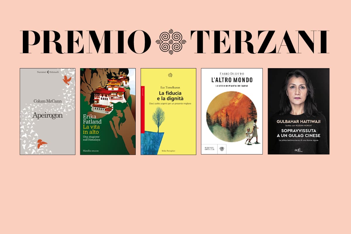 Annunciata la cinquina finalista del Premio Terzani 2022