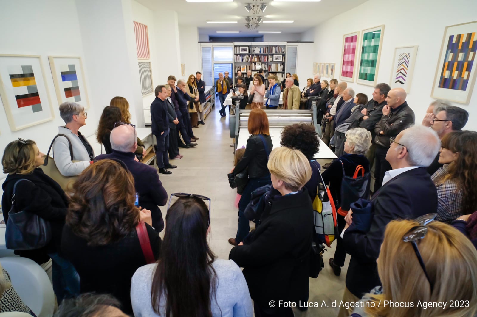 Inaugurata la personale di Marco Petrus